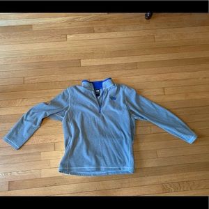 The North Face light 1/4 zip fleece